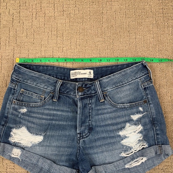 Abercrombie &‎ Fitch Boyfriend Shorts Low Rise 4 - Picture 2 of 7